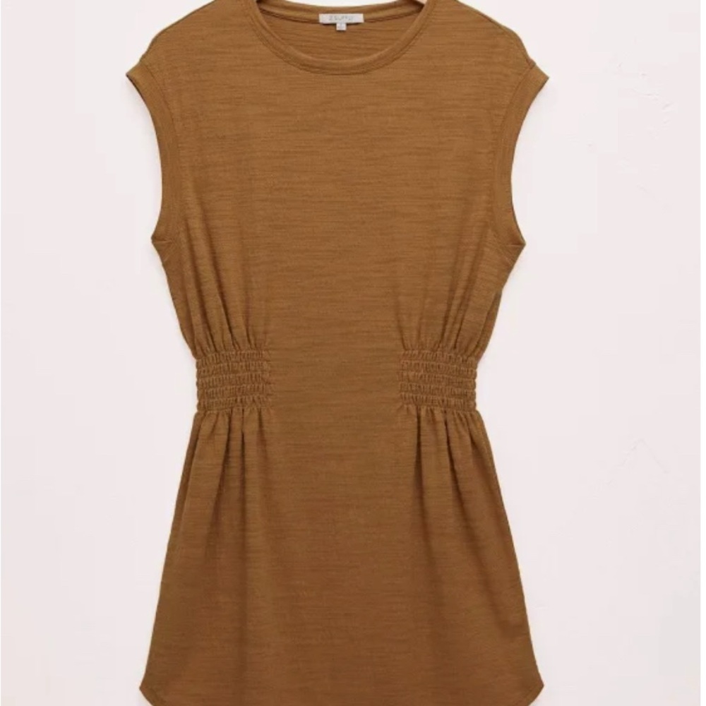 Z Supply Brown Sleeveless Dress